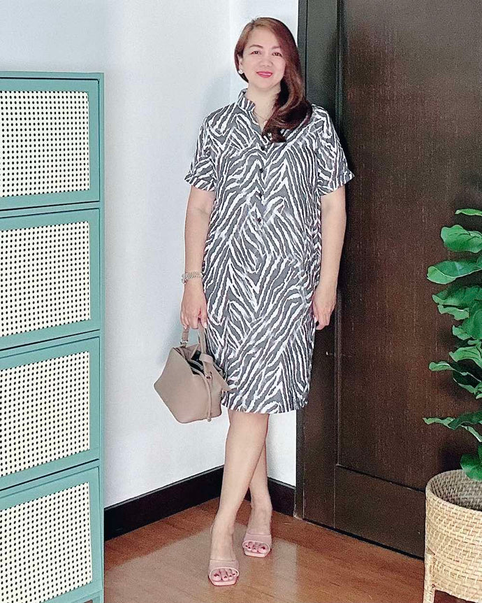 *Bea Printed Dress 0443