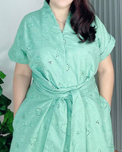 Load image into Gallery viewer, * Vera Maxi Eyelet Embroidered Dress 0021