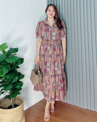 *Diana Maxi Printed Dress 0098