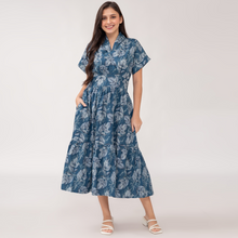 Load image into Gallery viewer, Althea Printed Maxi Dress 0016