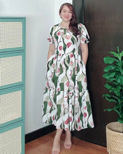 Load image into Gallery viewer, *Atasha Maxi Printed Dress 0062