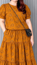 Load image into Gallery viewer, Lana Eyelet Top and Skirt 0045