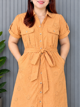Load image into Gallery viewer, *Elena Eyelet  Dress 0095