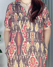 Load image into Gallery viewer, Toni Printed Tunic Dress 0045