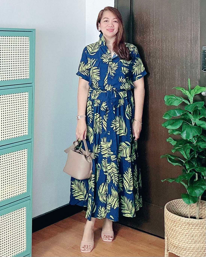 *Kelly Maxi Printed Dress 0031