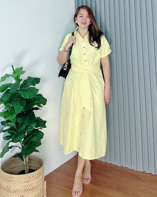 *Julia Maxi Eyelet Embroidered Dress 0016
