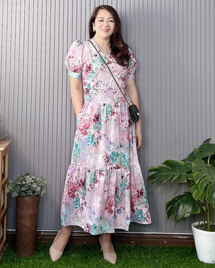 Sigrid Maxi Printed Dress 0014