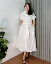 Load image into Gallery viewer, * Vera Plain Premium Linen Dress 0017