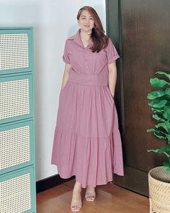 *Lysa Maxi Plain Dress 0066