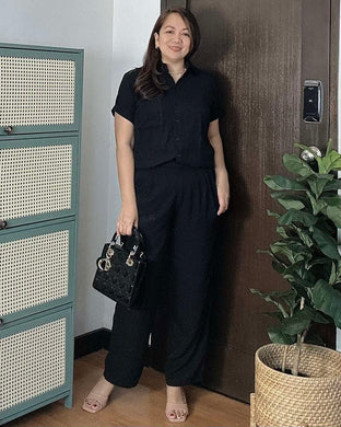 Heart Plain Black Coordinates 0112