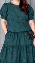 Load image into Gallery viewer, Lana Eyelet Top and Skirt 0047