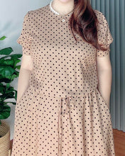 Load image into Gallery viewer, *Alexa Polka Brown Dress 0077