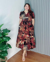 Load image into Gallery viewer, *Ariana Printed Maxi Dress 0107