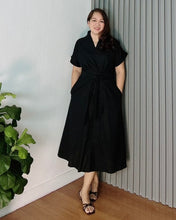 Load image into Gallery viewer, * Vera Plain Premium Linen Dress 0018