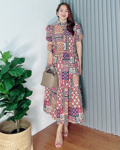Load image into Gallery viewer, *Bianca Maxi Printed Dress 0257