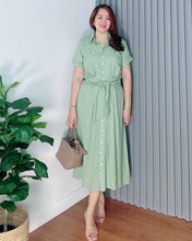 Load image into Gallery viewer, *Julia Maxi Polka  Dress 0023