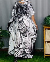 Load image into Gallery viewer, Bkk Printed Dress with Scarf