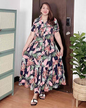 Load image into Gallery viewer, Kelly Maxi Printed Dress 0036