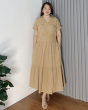 Load image into Gallery viewer, *Sam Maxi Plain Cotton Linen Dress 0021