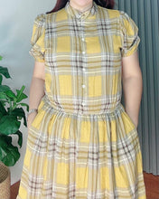 Load image into Gallery viewer, *Bianca Maxi Checkered Dress 0280