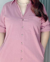 Load image into Gallery viewer, *Lara Plain Cotton Linen Dress 0077