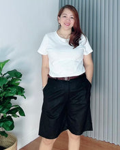 Load image into Gallery viewer, *Camia Premium Linen Black Short 0005