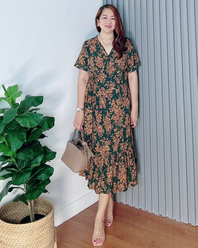 Mara Overlap Dress 0007