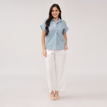 Load image into Gallery viewer, Sale! Erica Premium Linen Top 0016