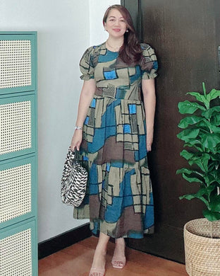 *Atasha Maxi Printed Dress 0065