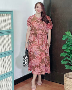 *Alexa Printed Dress 0073