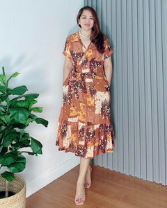 Mara Overlap Dress 0018