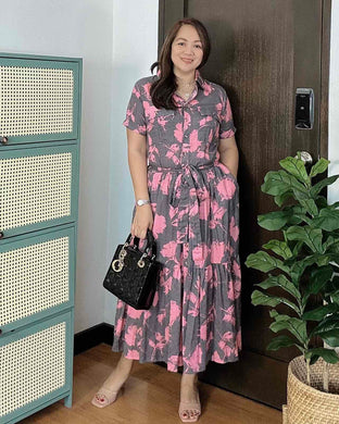 Kelly Maxi Printed Dress 0043
