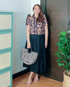 *Maria Filipiñana Inspired Eyelet Top 0032