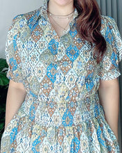 Load image into Gallery viewer, *Diana Maxi Printed Dress 0100