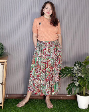 Coleen Printed Skirt 0004