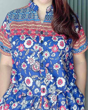 Load image into Gallery viewer, *Zoe Printed Dress 0011