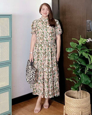 *Bianca Maxi Printed Dress 0253