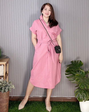 Camille Premium Linen Dress 0022