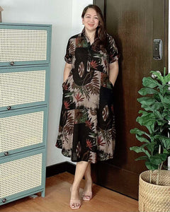 *Luna Printed Dress 0010