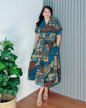 Load image into Gallery viewer, * Vera Printed Dress 0006