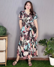 Load image into Gallery viewer, Sigrid Maxi Printed Dress 0035