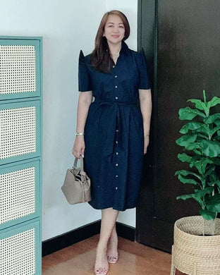 *Amor Filipiñana Premium Linen Dress 0001