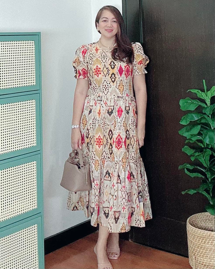 *Atasha Maxi Printed Dress 0060