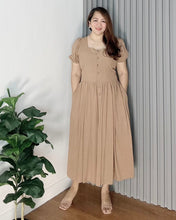 Load image into Gallery viewer, *Aubrey Plain Brown Dress 0148