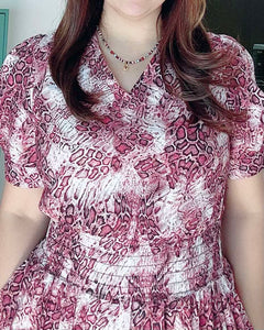 *Sigrid Maxi Printed Dress 0104
