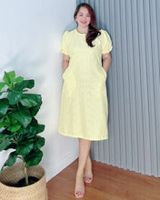 Load image into Gallery viewer, Scarlet Yellow  Eyelet Dress 0021