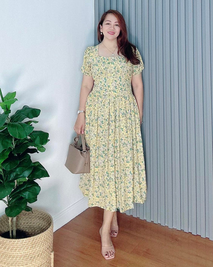 *Aubrey Printed Dress 0126