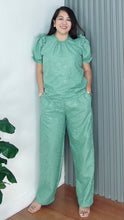 Load image into Gallery viewer, Chelsea Eyelet Sage green Coordinates 0016