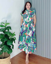 Load image into Gallery viewer, *Bela Maxi Printed Dress 0153