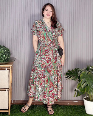 Sigrid Maxi Printed Dress 0038